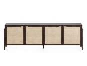 Тумба под телевизор с ротангом Vishera