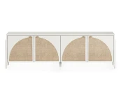 Тумба под телевизор с ротангом Vishera