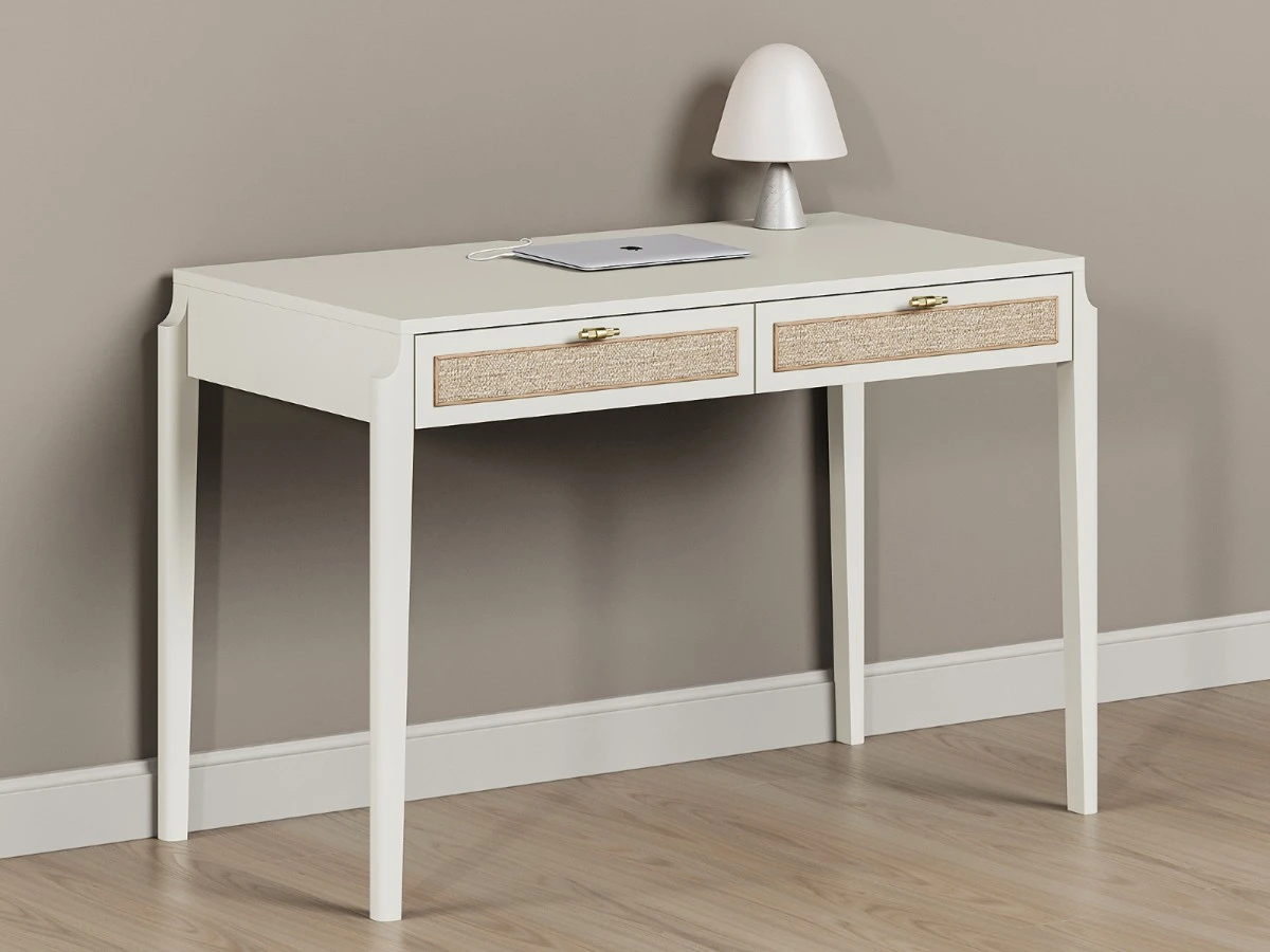 Письменный стол с ротангом Vishera 939801