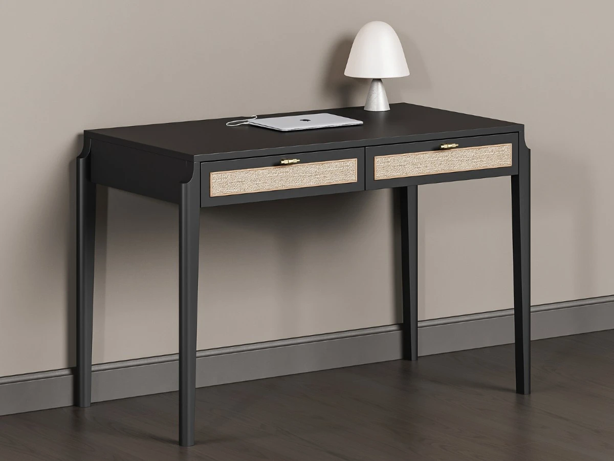 Письменный стол с ротангом Vishera 939803