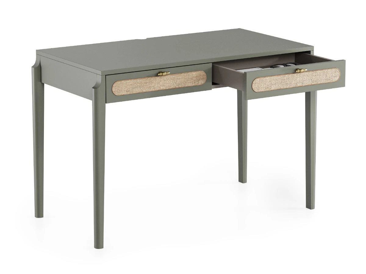 Письменный стол с ротангом Vishera 939806  - фото 3