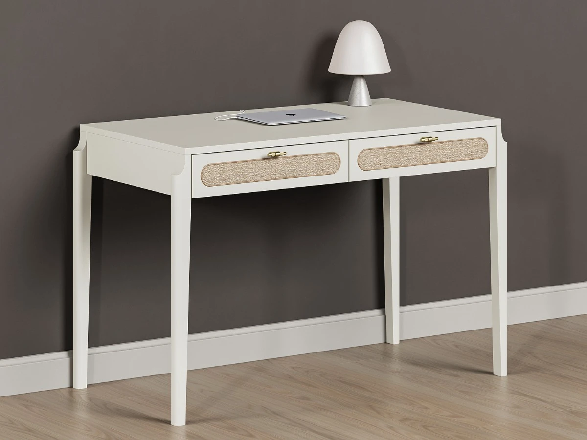 Письменный стол с ротангом Vishera 939808