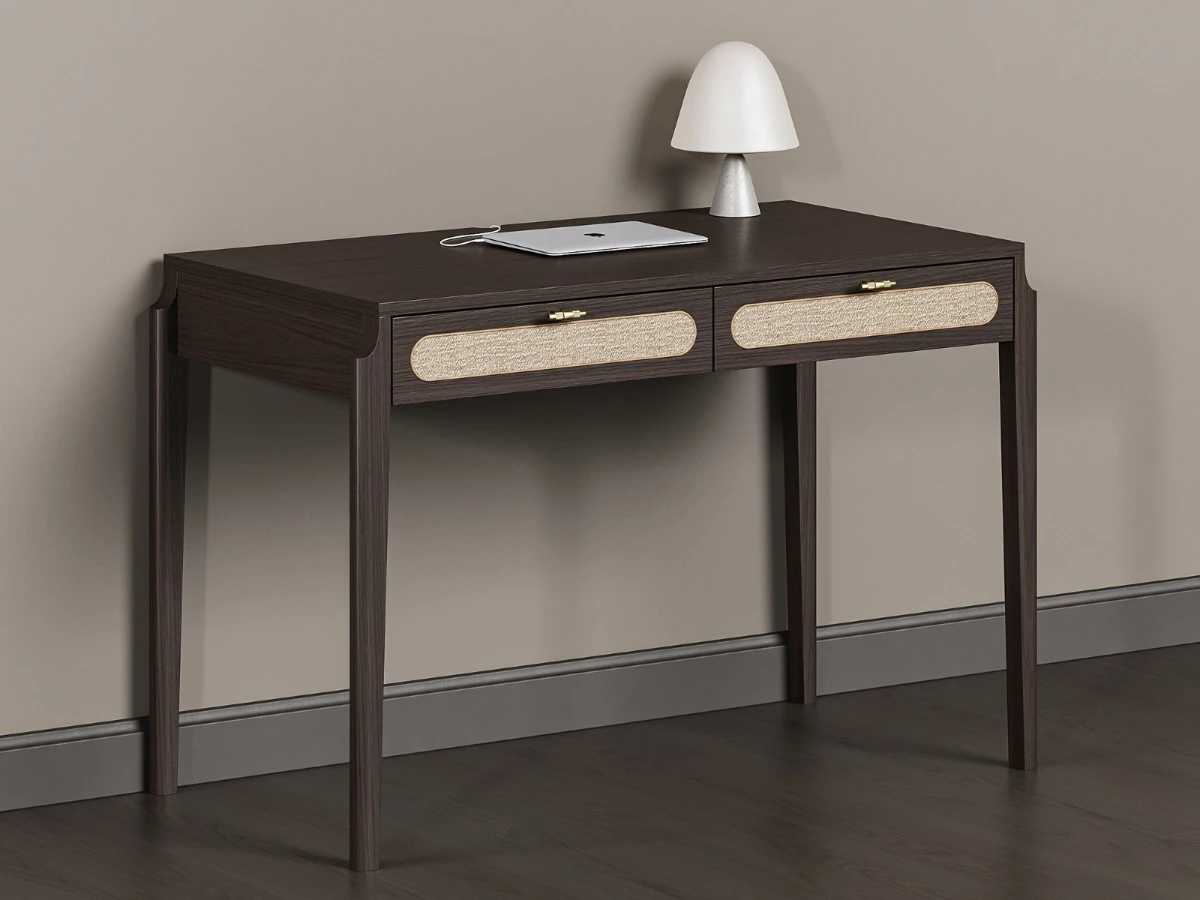 Письменный стол с ротангом Vishera 939810