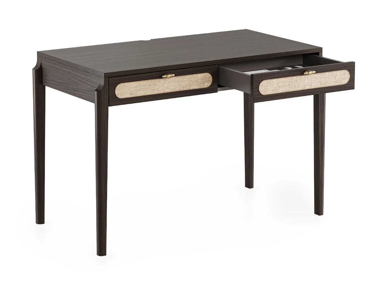 Письменный стол с ротангом Vishera 939810  - фото 3