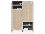 Шкаф платяной с ротангом Vishera