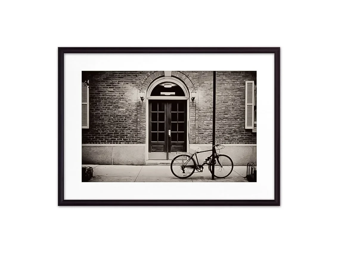 Постер в рамке Велосипед 21х30 см 645218