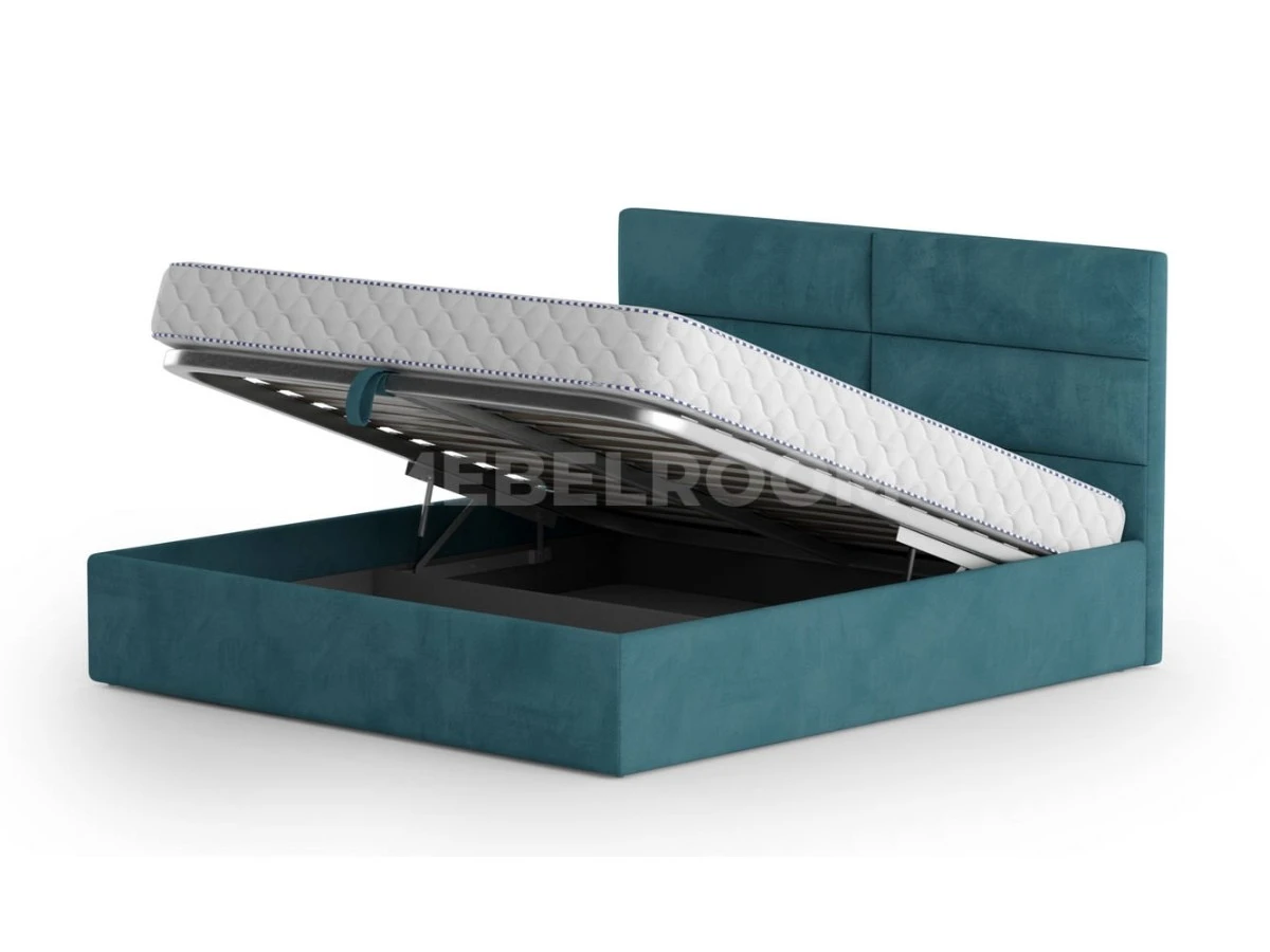 Кровать Орландо 140х200, двуспальная с подъемным механизмом 939998  - фото 4