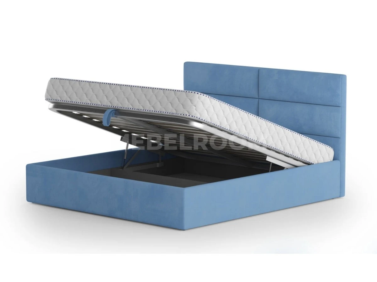 Кровать Орландо 140х200, двуспальная с подъемным механизмом 940056  - фото 4