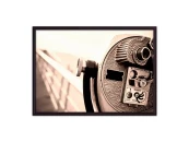 Постер в рамке Бинокль Нью-Йорк 21х30 см