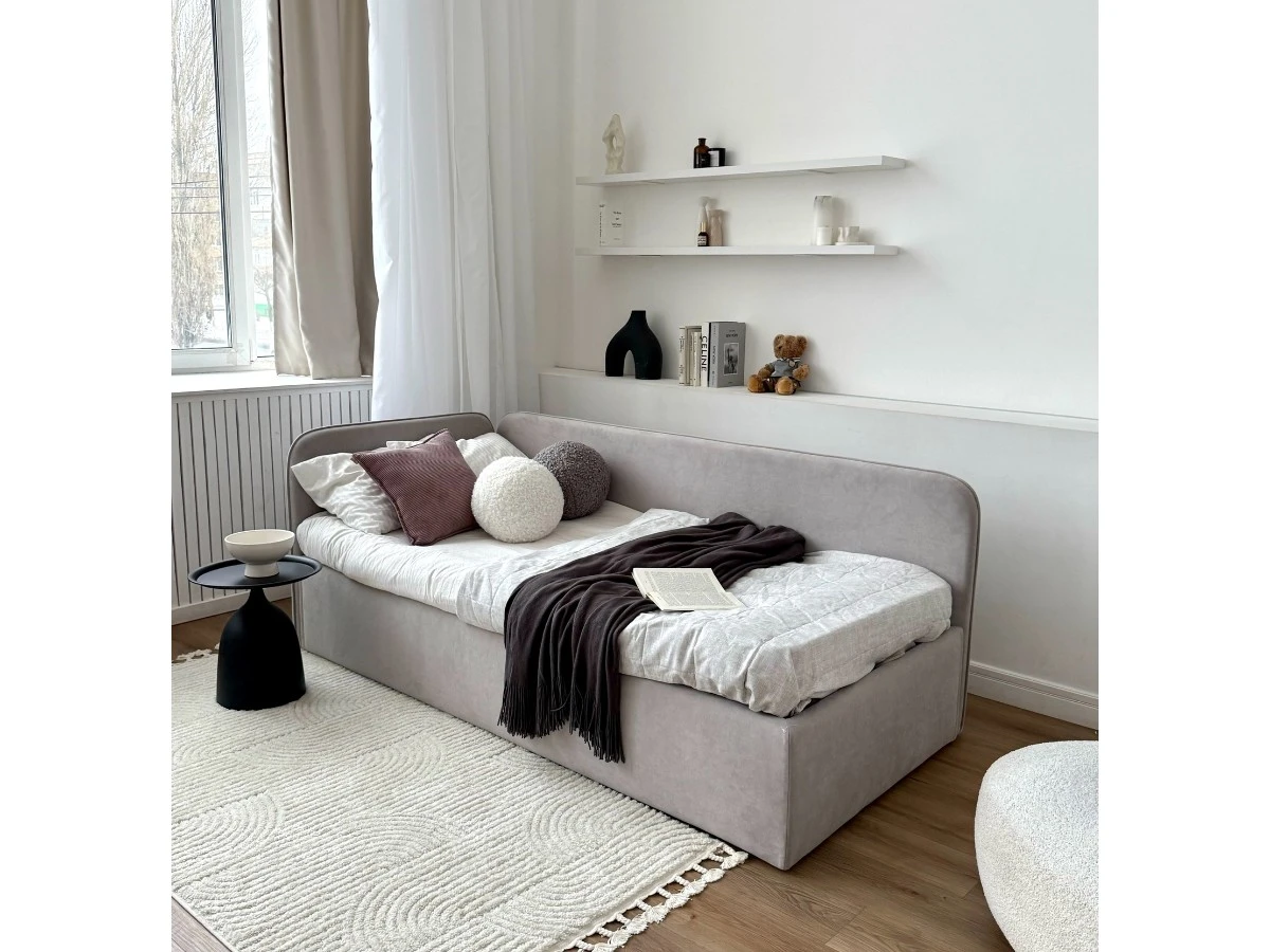 Кровать детская Софт 90х200, односпальная с подъемным механизмом 940158  - фото 7