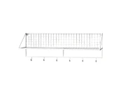 Полка с крючками Network