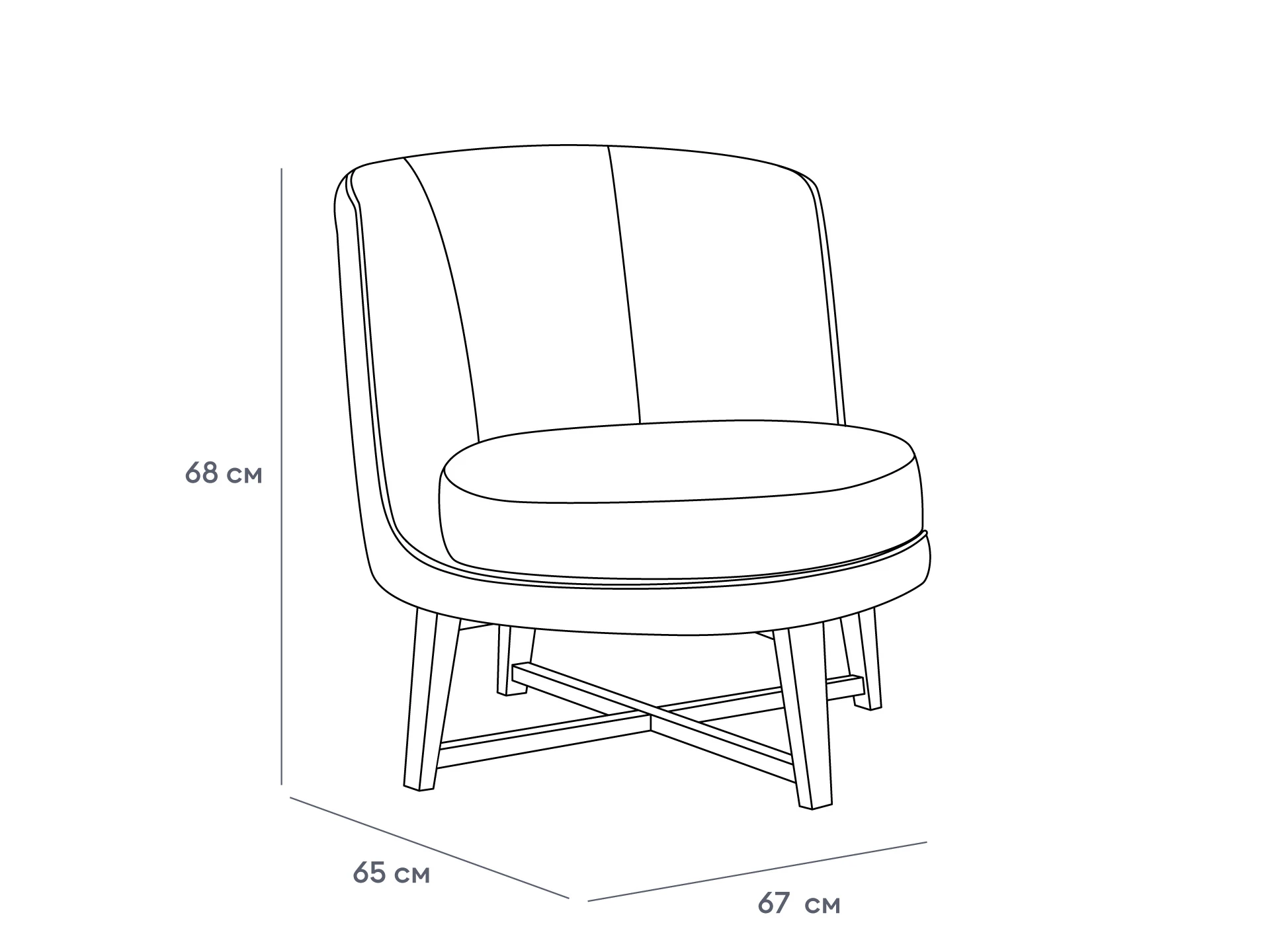 Кресло Onore 940507  - фото 8