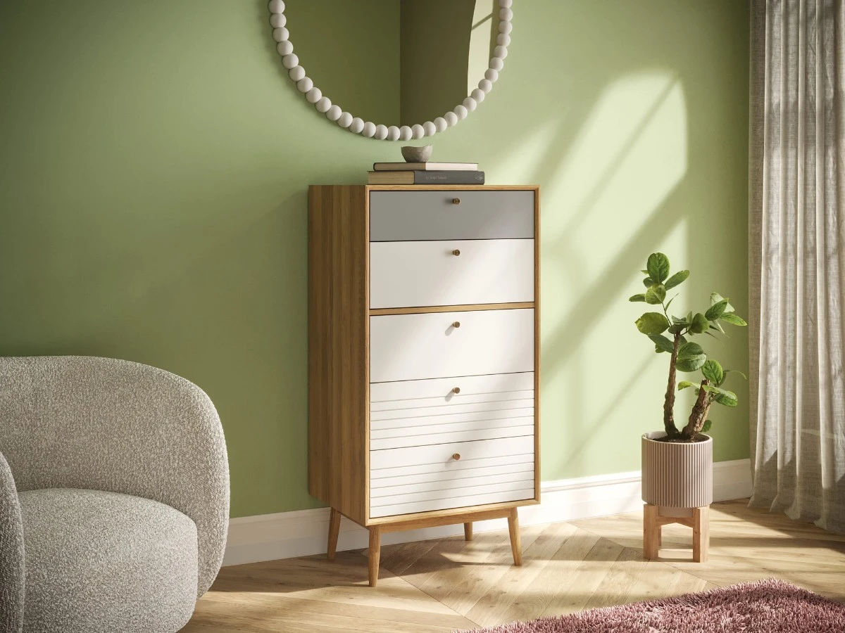 Комод Pollo высокий с ящиками 940542  - фото 3