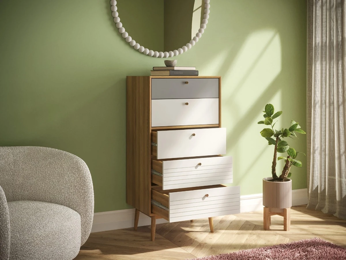 Комод Pollo высокий с ящиками 940542