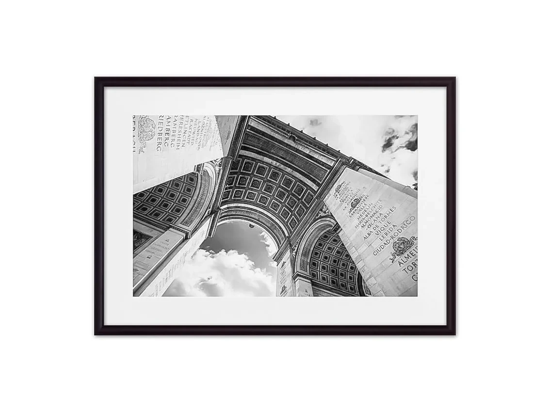 Постер в рамке Триумфальная Арка 21х30 см 645302  - фото 4