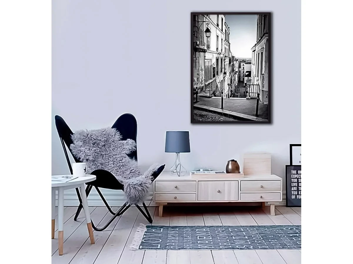 Постер в рамке Улицы Монмартра 21х30 см 645330  - фото 4