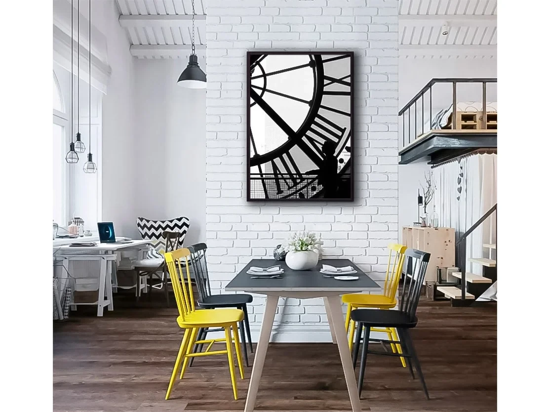 Постер в рамке Часы Париж 21х30 см 645354  - фото 4