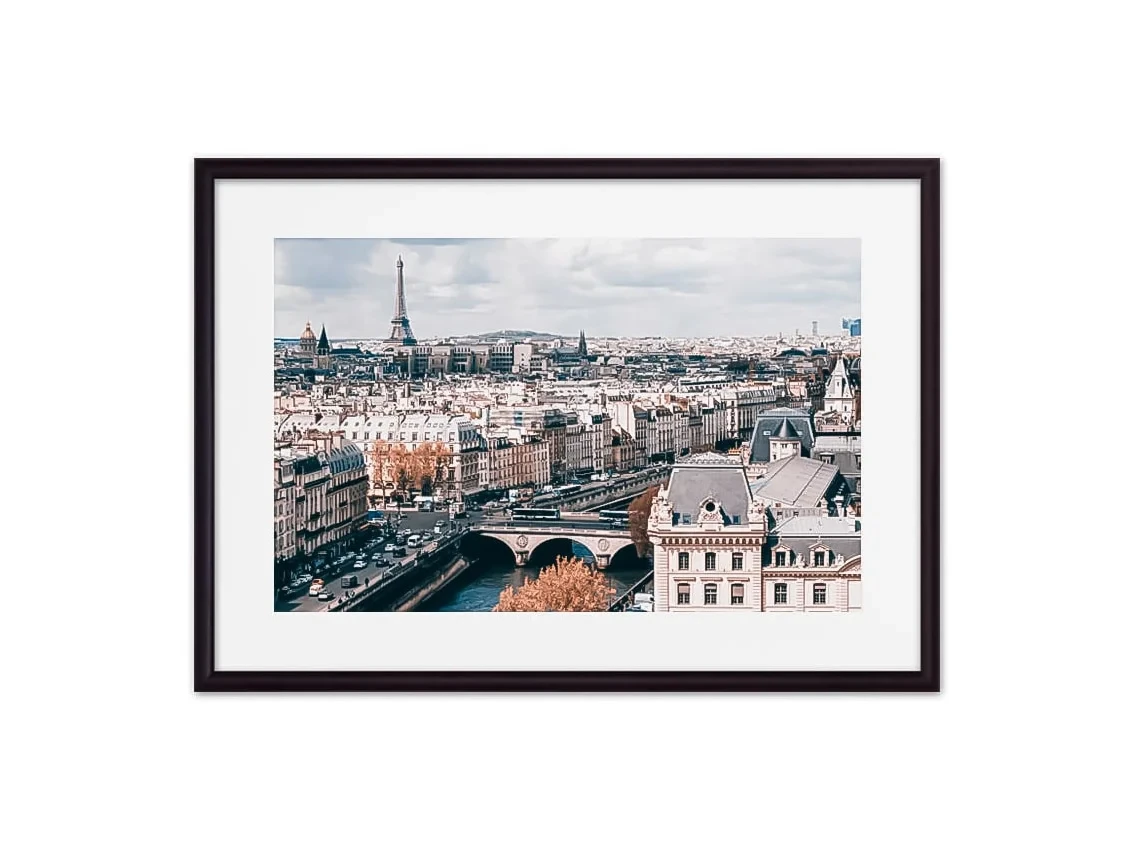 Постер в рамке Панорама Парижа 21х30 см 645414  - фото 3