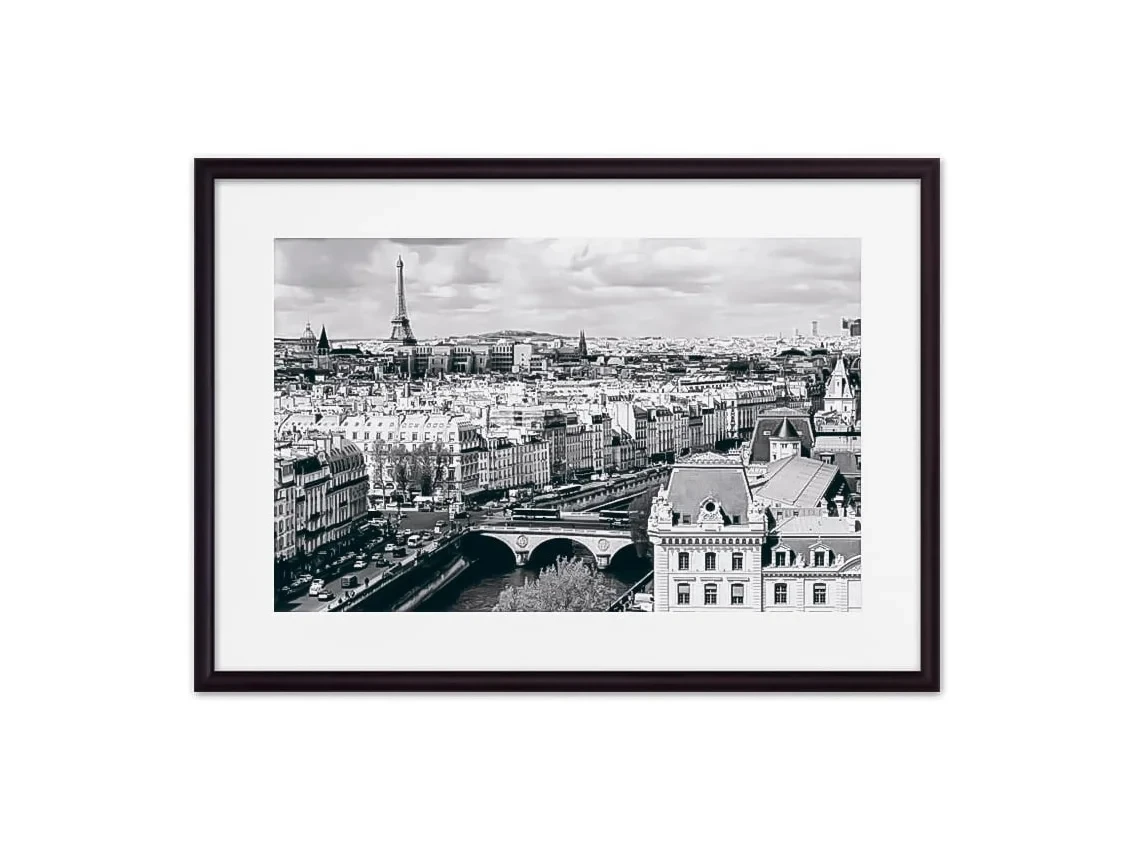 Постер в рамке Панорама Парижа 21х30 см 645414  - фото 4