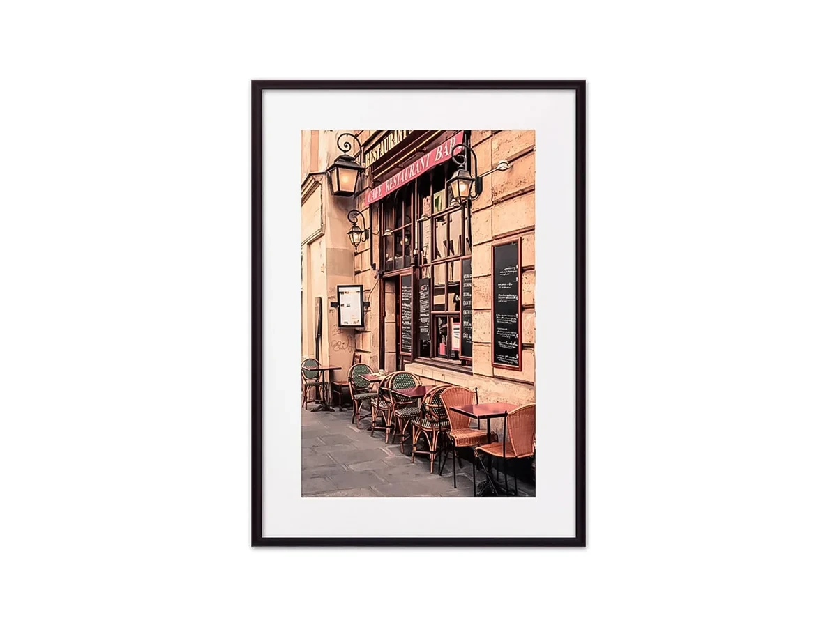 Постер в рамке Кафе в париже 21х30 см 645458  - фото 3