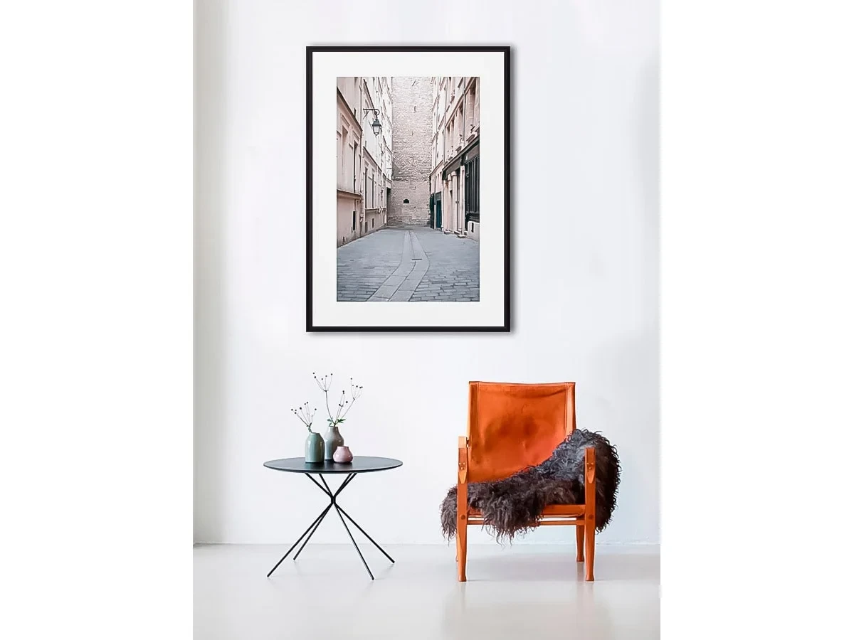 Постер в рамке Переулок Париж 21х30 см 645470  - фото 4