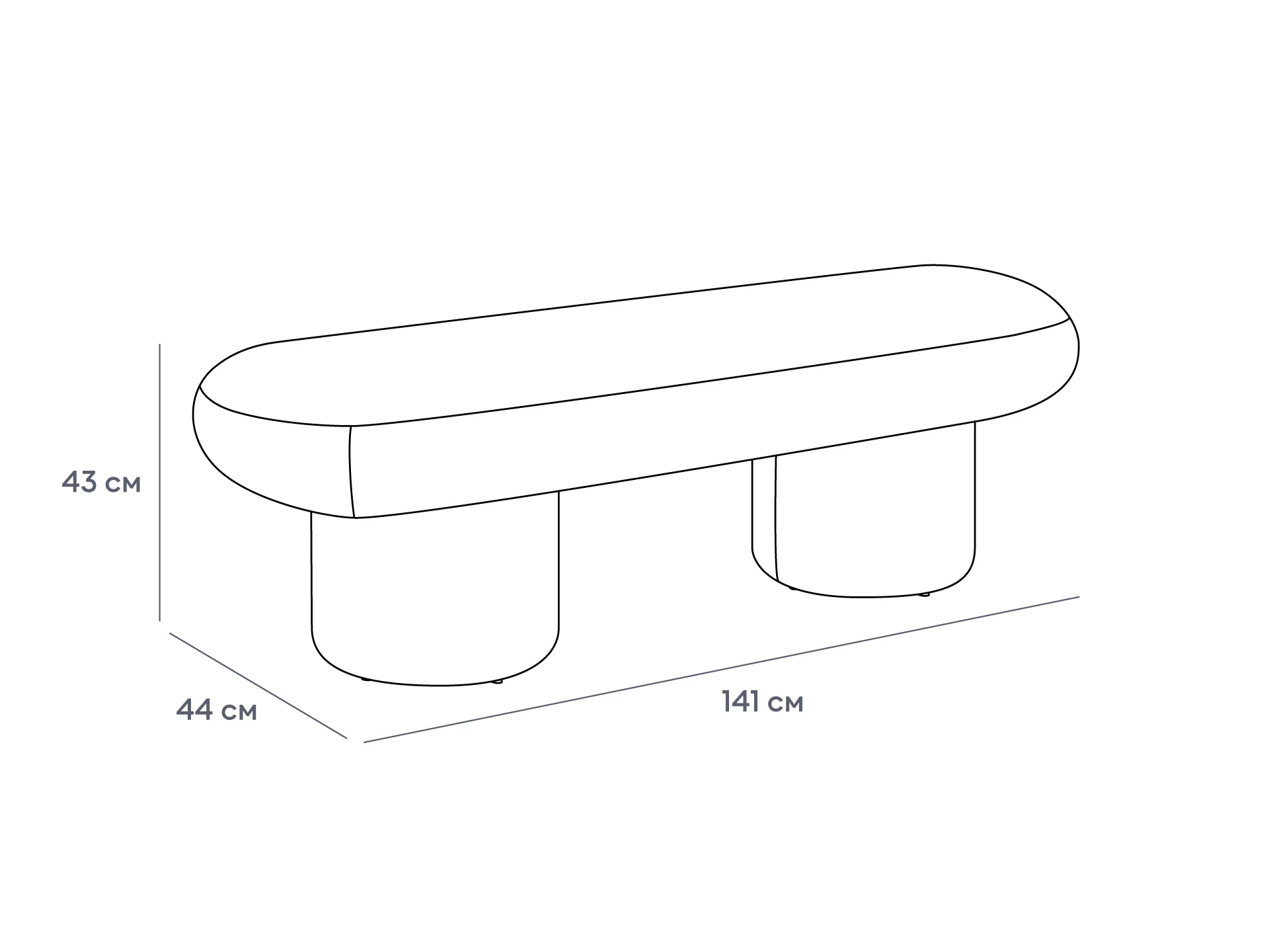 Банкетка Bloom 942532  - фото 8