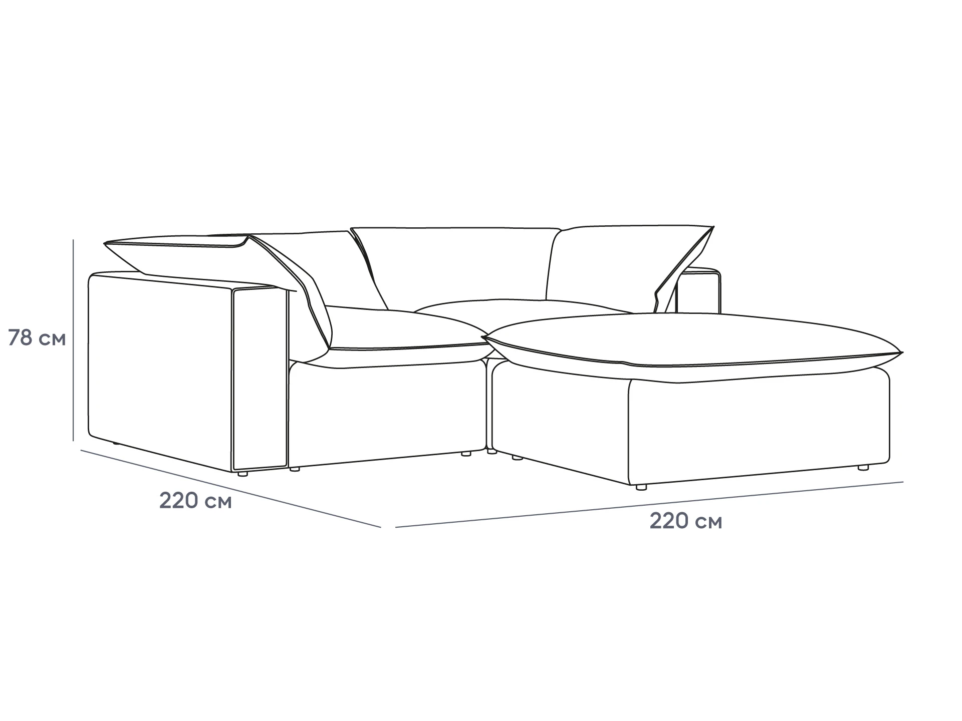 Диван Rivoli 942587  - фото 4