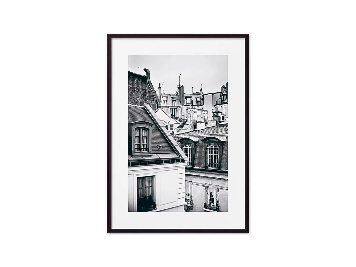 Постер в рамке Парижские крыши 30х40 см 645491  - фото 4