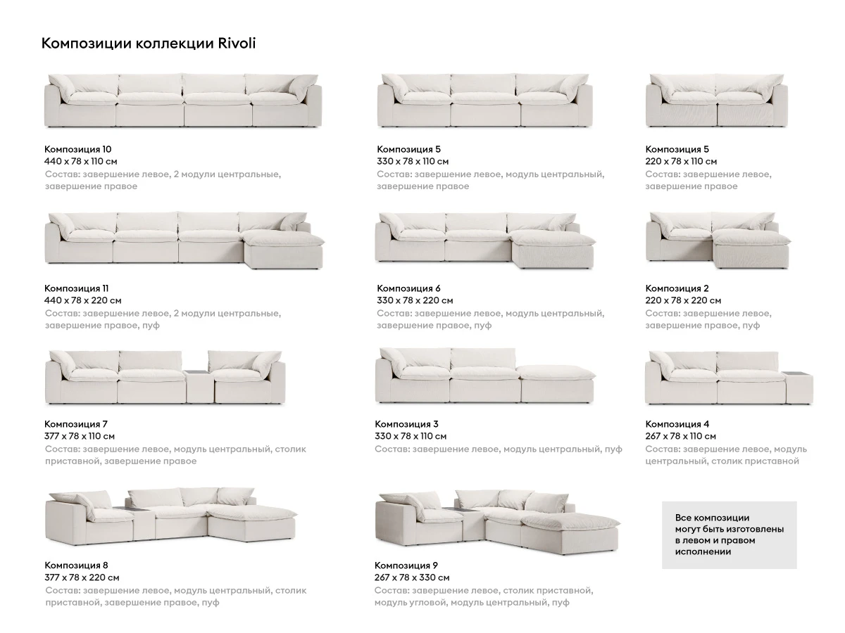 Диван Rivoli 942616  - фото 5