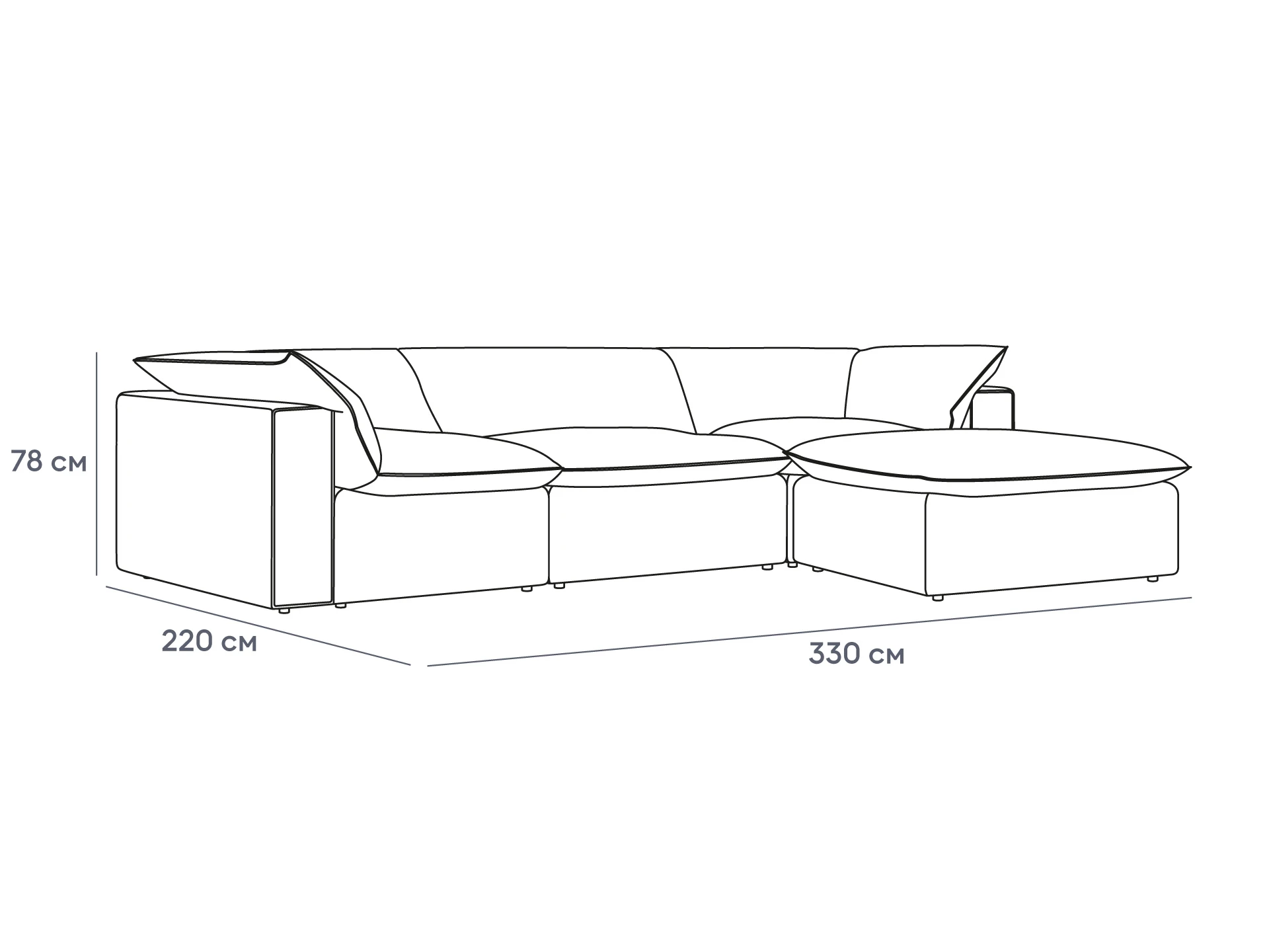 Диван Rivoli 942630  - фото 3