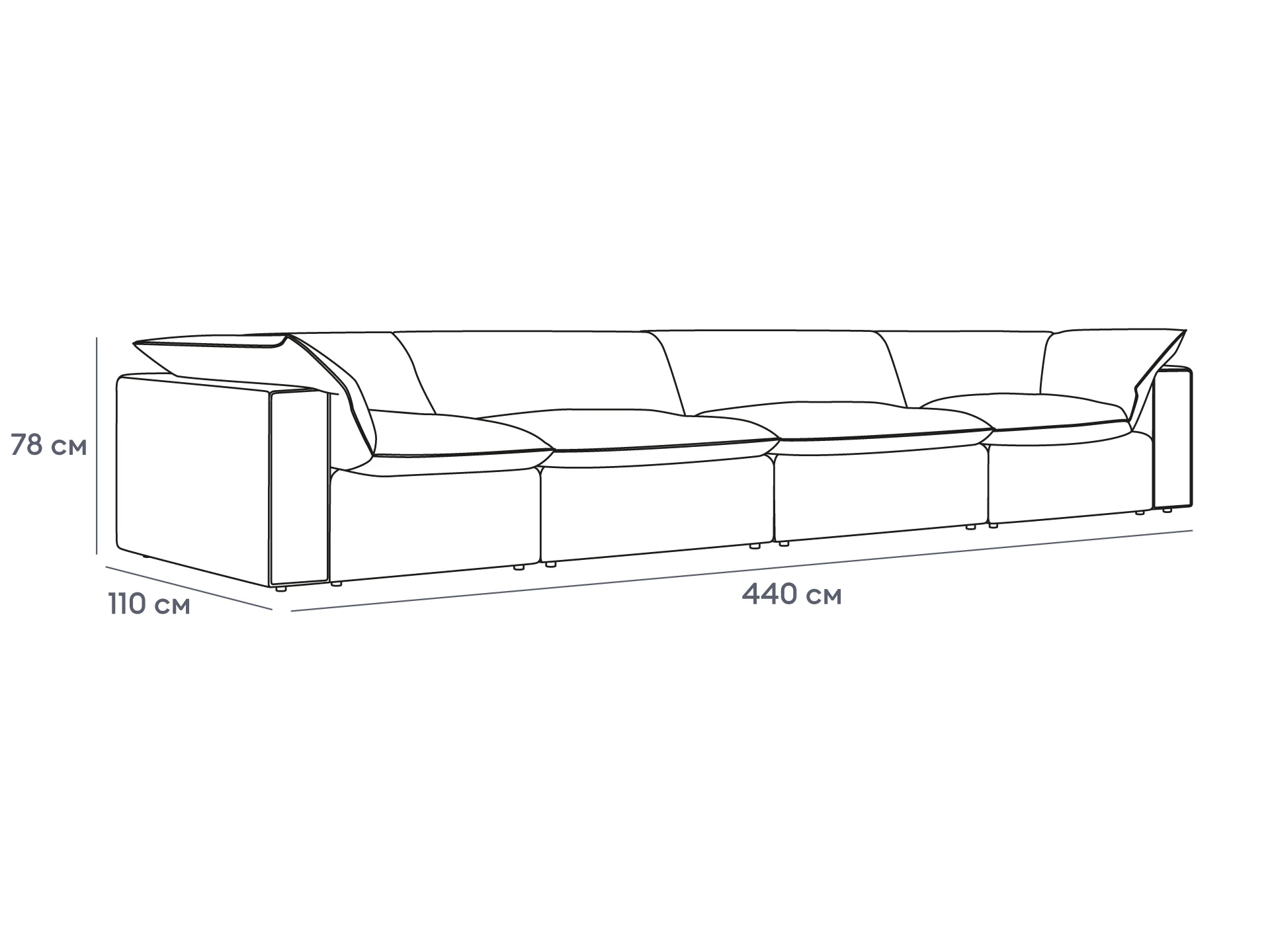 Диван Rivoli 942670  - фото 3