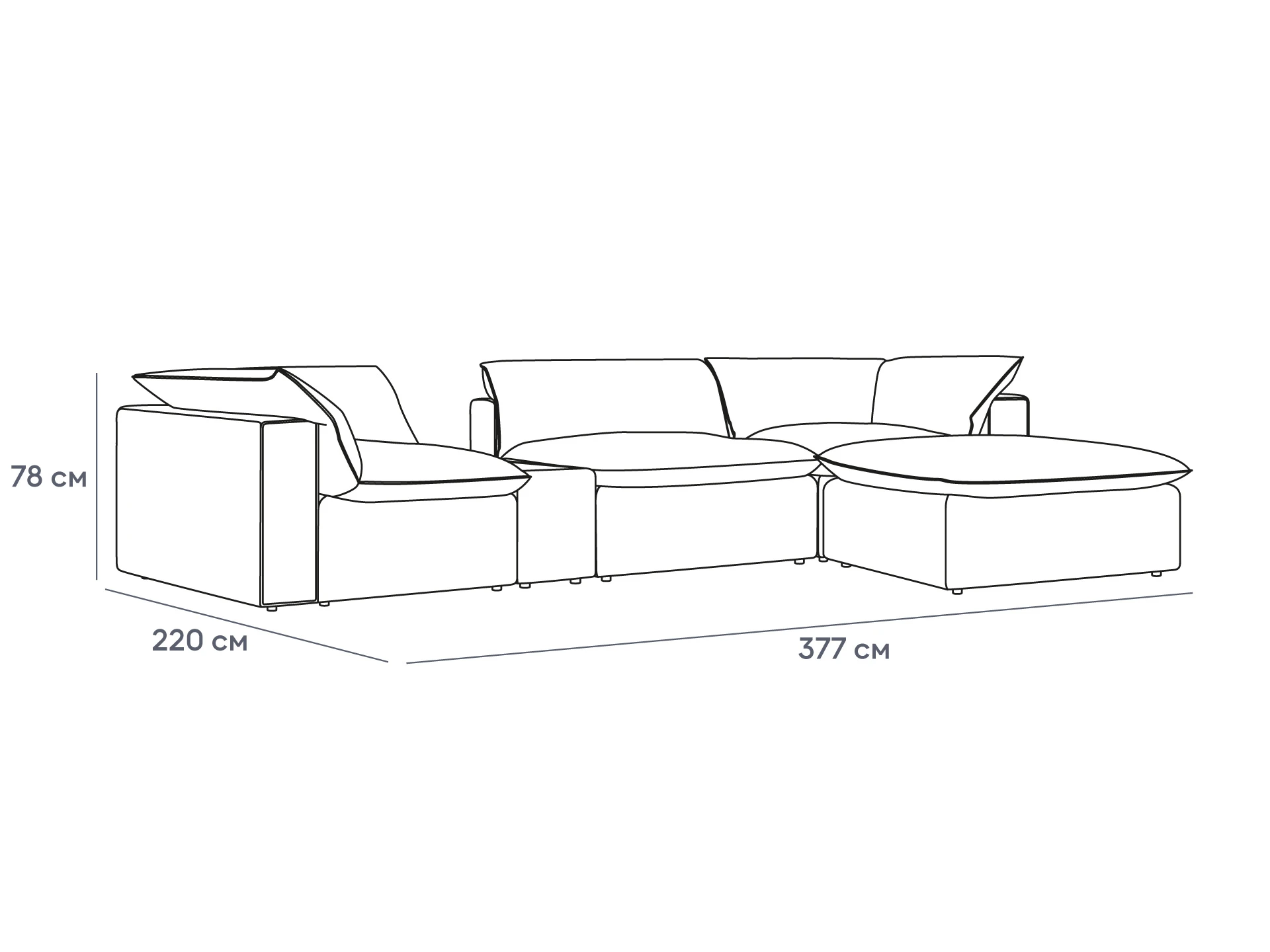 Диван Rivoli 942683  - фото 7