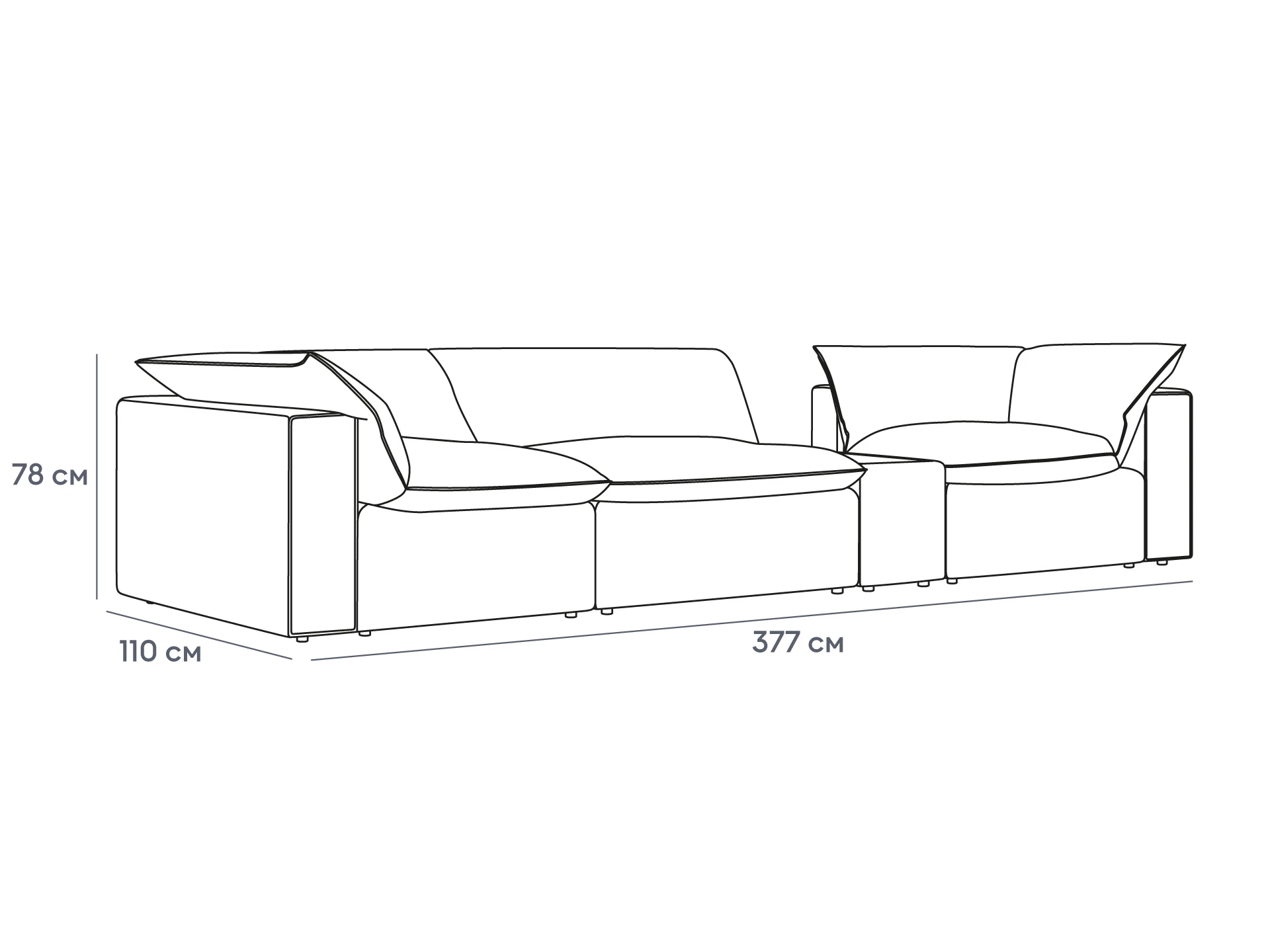Диван Rivoli 942694  - фото 7