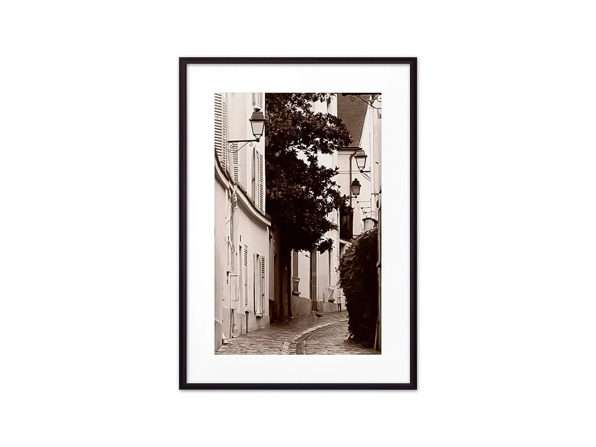 Постер в рамке Лестница Монмартр 21х30 см 645506  - фото 3