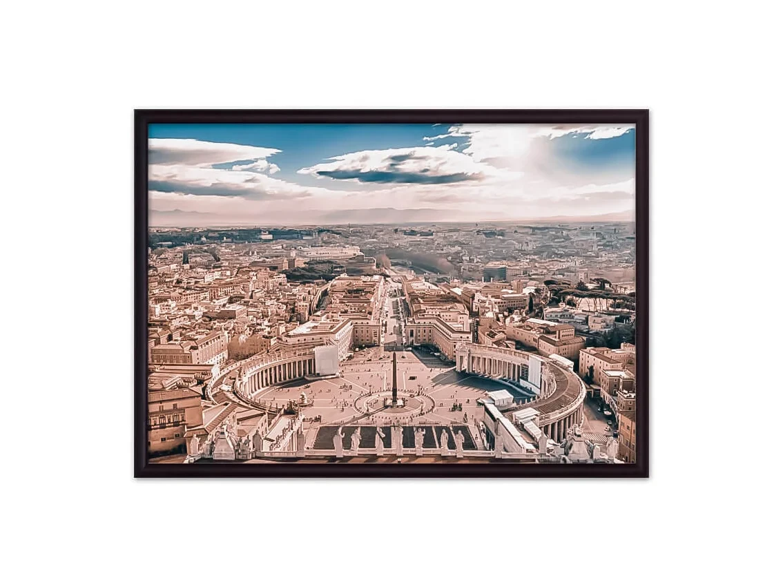 Постер в рамке Ватикан 21х30 см 645522