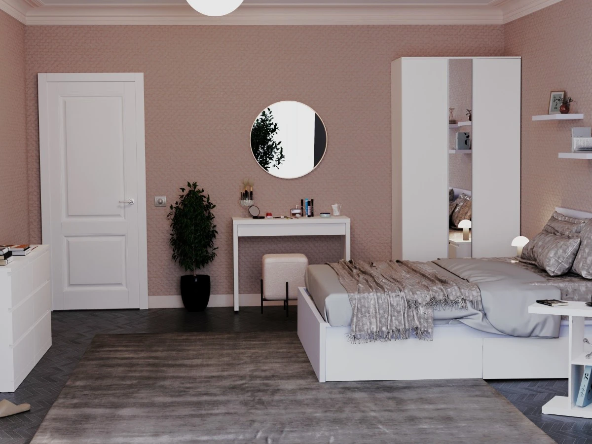 Шкаф распашной Варма Стор 105 с зеркалом 943339  - фото 4