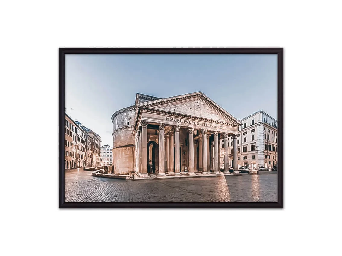 Постер в рамке Пантеон Рим 21х30 см 645570  - фото 1