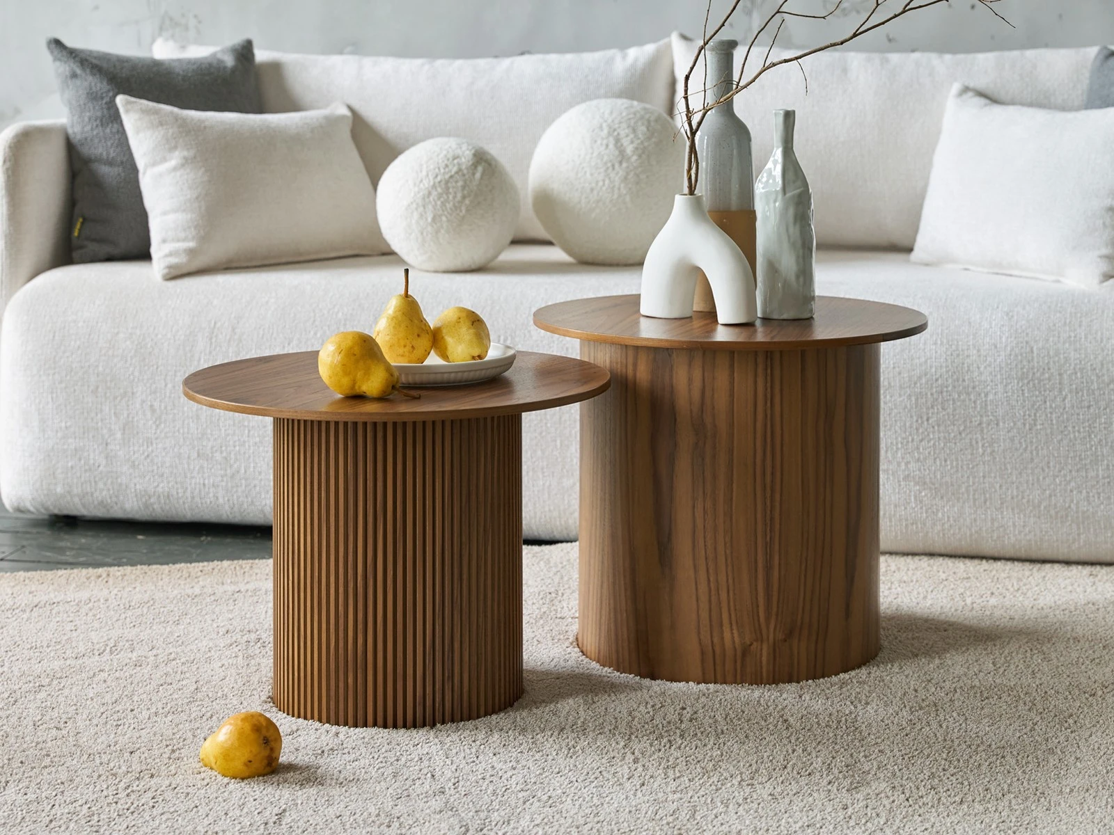 Стол журнальный Mono Stripe D60/D38/H42 943407  - фото 4