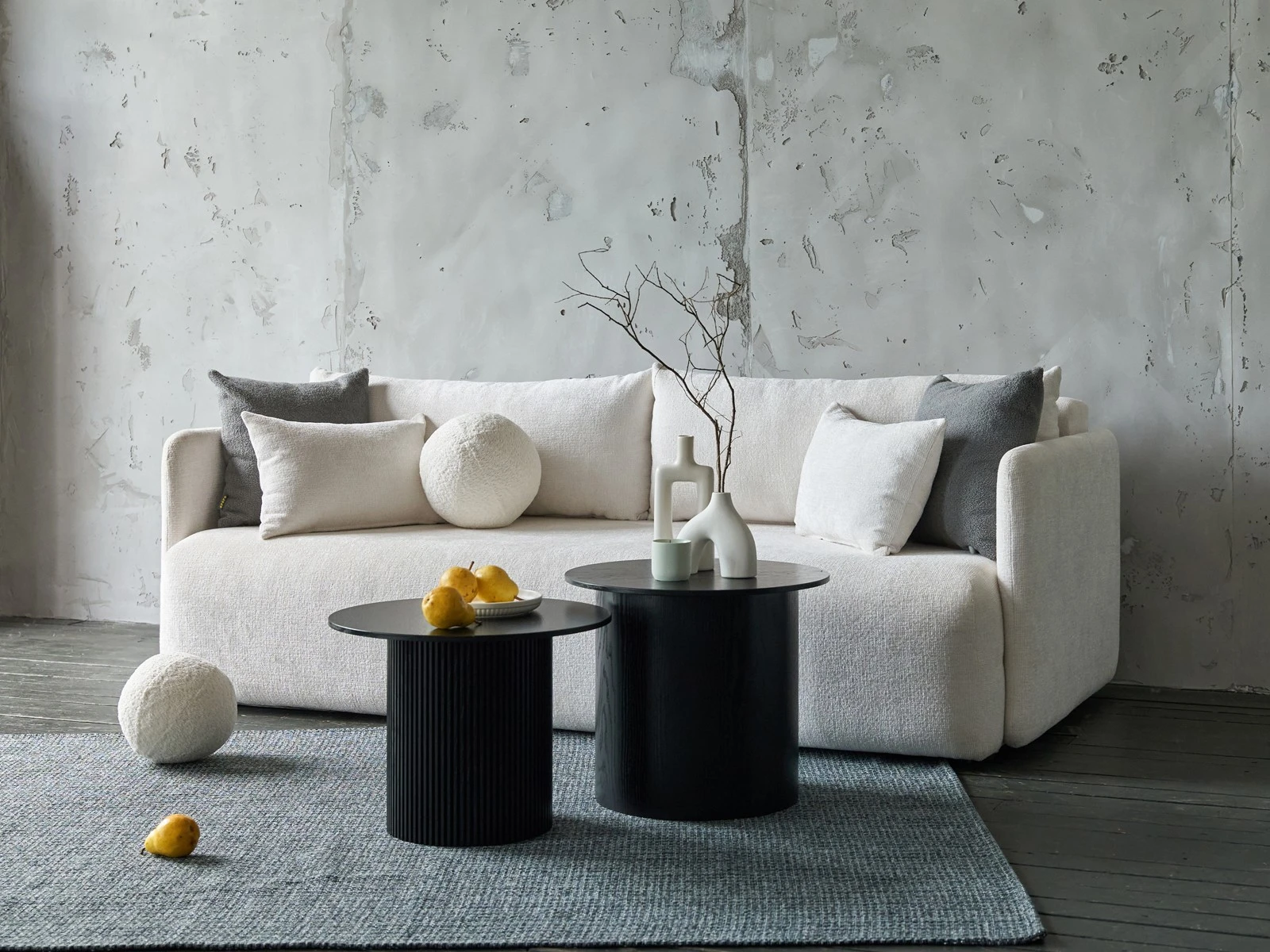 Стол журнальный Mono Stripe D80/D38/H42 943422  - фото 6