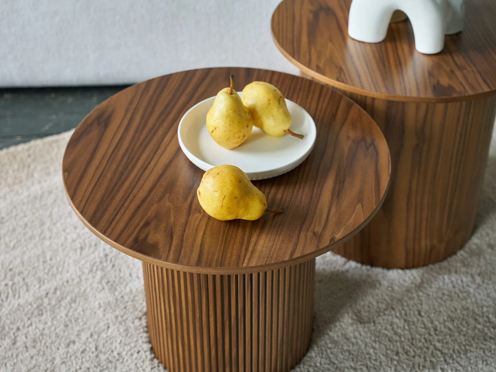 Стол журнальный Mono Stripe D80/D38/H42 943423  - фото 6