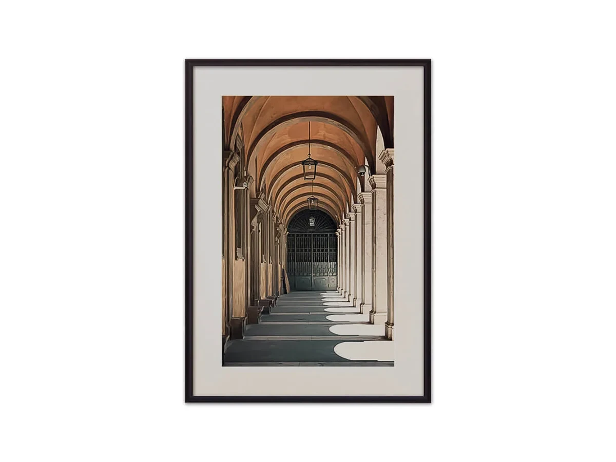 Постер в рамке Портик Сант-Иво 21х30 см 645590  - фото 3