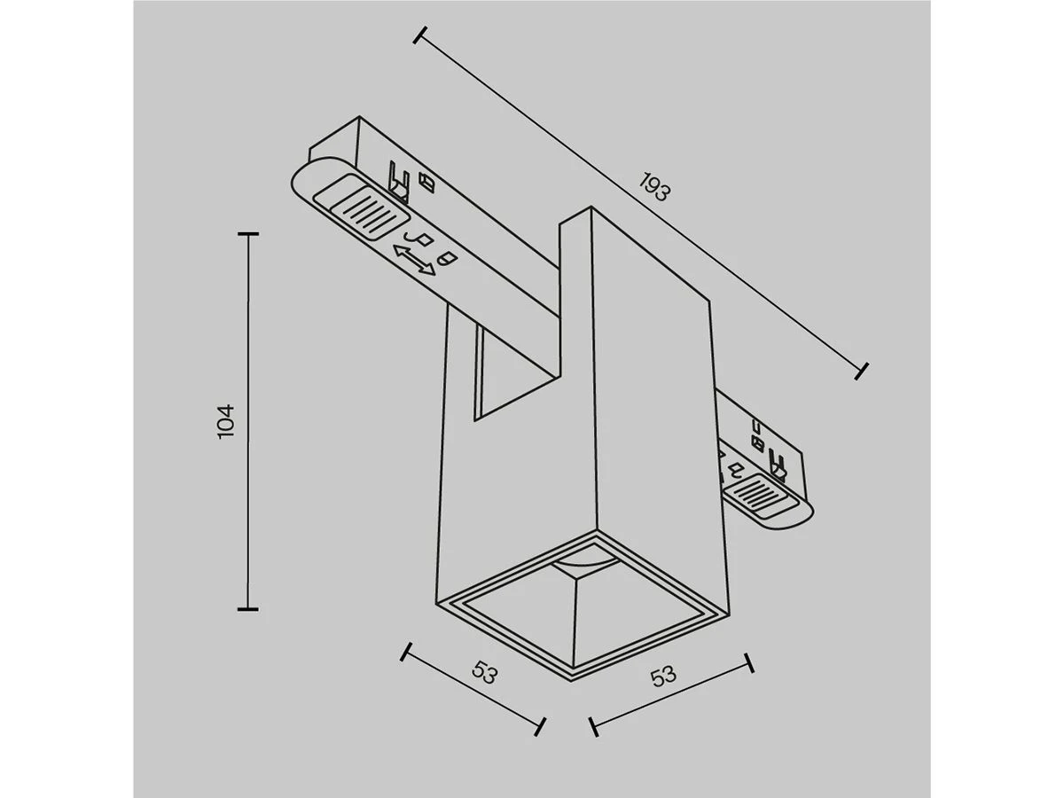 Трековый светильник Alfa 943644  - фото 7