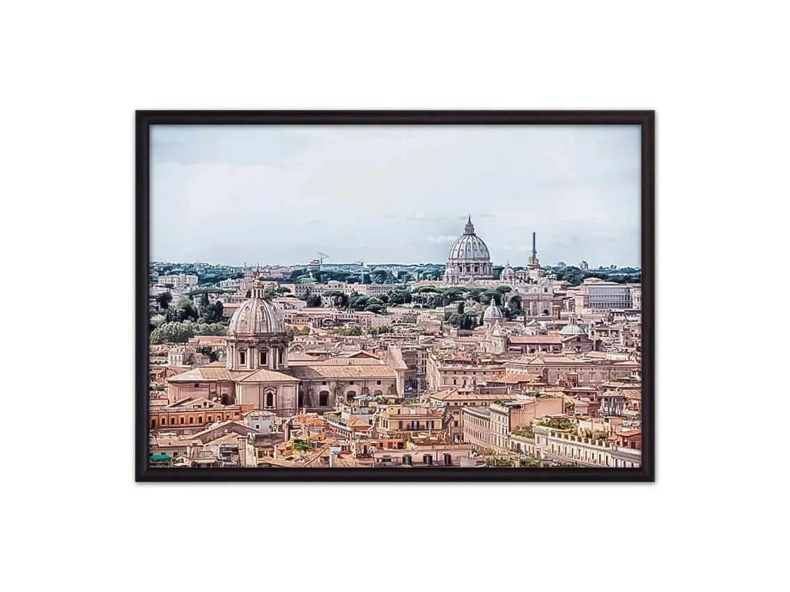 Постер в рамке Панорама Рима 21х30 см 645598  - фото 1