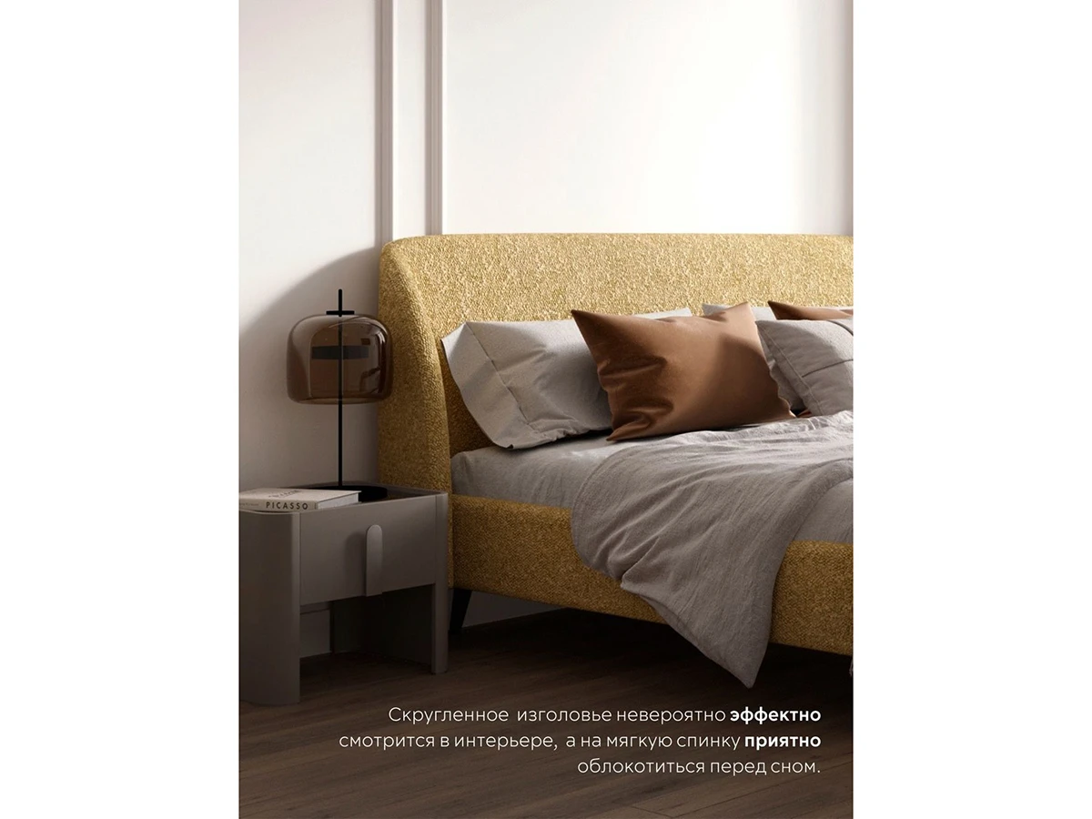 Кровать Мосс 160х200, двуспальная 943874  - фото 3