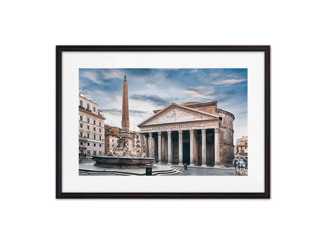 Постер в рамке Римский Пантеон 21х30 см 645622  - фото 3