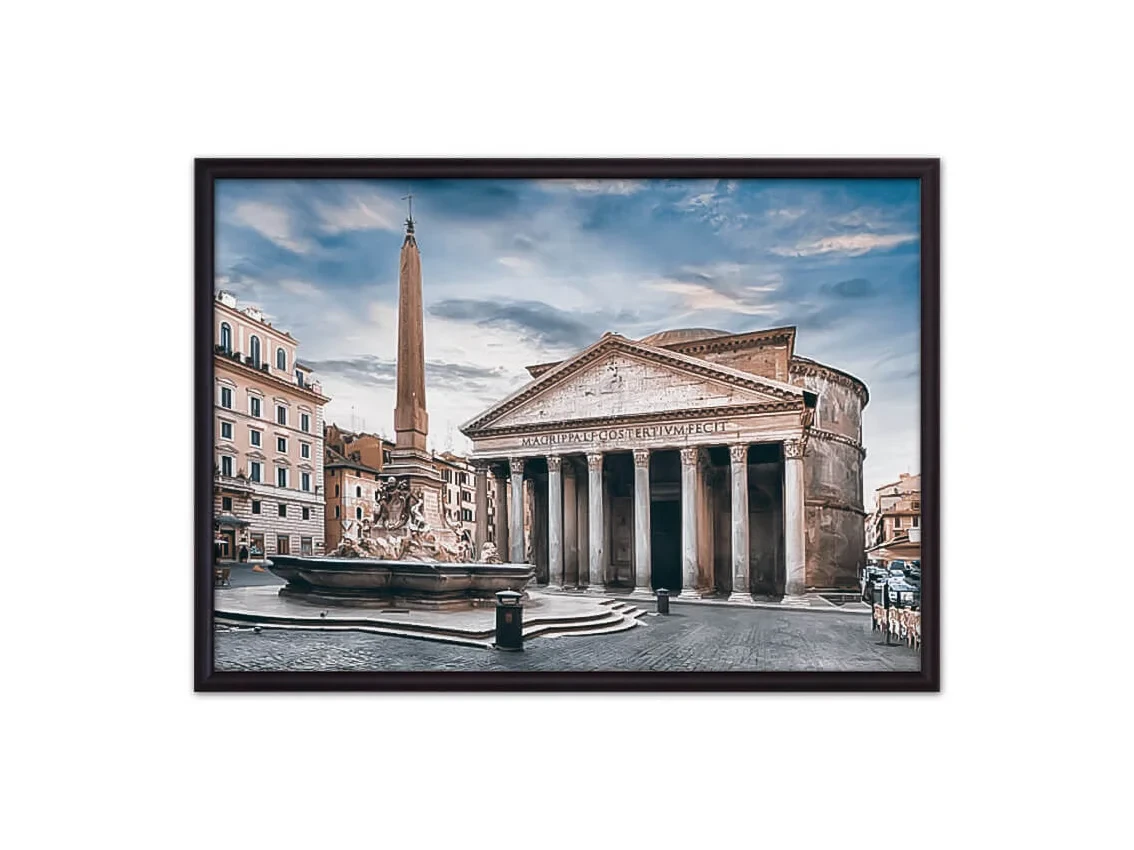 Постер в рамке Римский Пантеон 21х30 см 645622  - фото 1