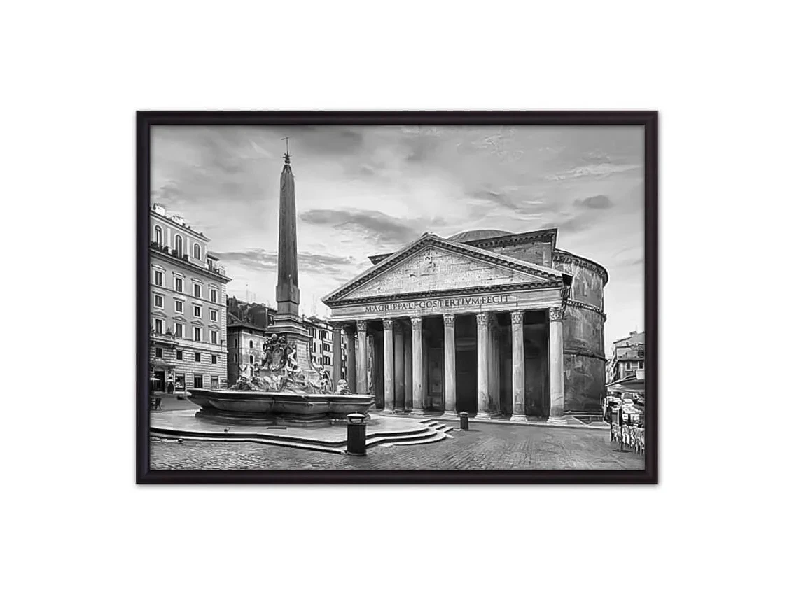 Постер в рамке Римский Пантеон 21х30 см 645622