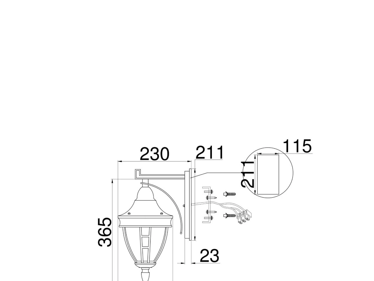 Настенный светильник (бра) Rivoli 943939