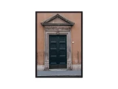 Постер в рамке Винтажная дверь 30х40 см
