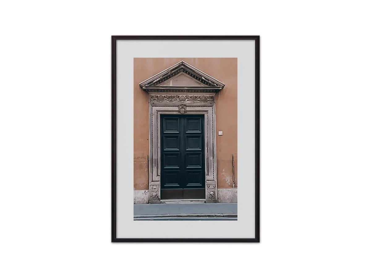 Постер в рамке Винтажная дверь 30х40 см 645631  - фото 3